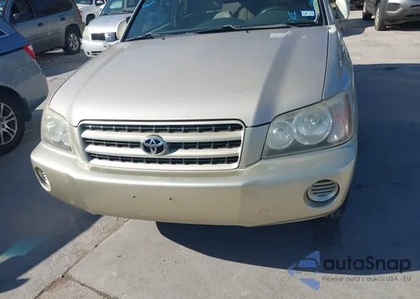 2002 Toyota Highlander V6 from USA, damaged, VIN JTEGF21A720071324